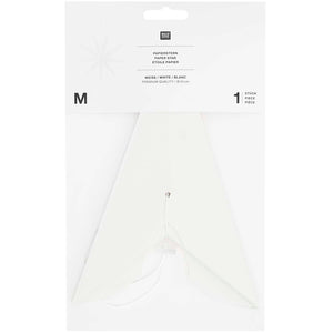 RICO DESIGN Papierstern auffaltbar 45 cm weiß