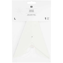 Laden Sie das Bild in den Galerie-Viewer, RICO DESIGN Papierstern auffaltbar 60 cm weiß
